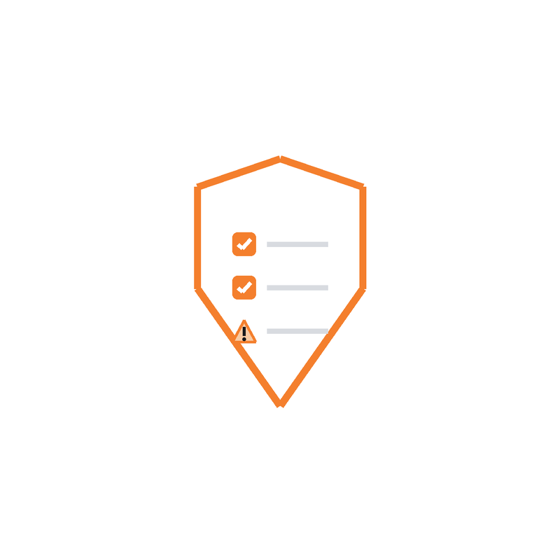 Risk category detection shield for social media content screening with flagged-post checklist