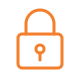 Confidentiality icon for asset lists shared only with approved auditors, lenders and valuers