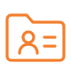 Contractor file and records kept by HRBD